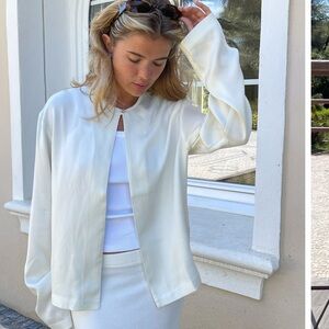 Djerf Avenue Dream Cardigan in Cloud